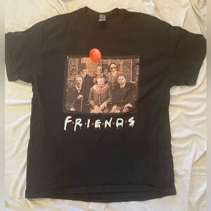 Friends horror movie characters shirt size XL unisex